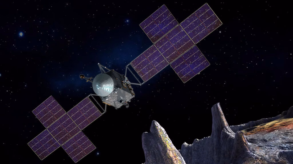 Psyche: missão da NASA investiga "asteroide dourado"