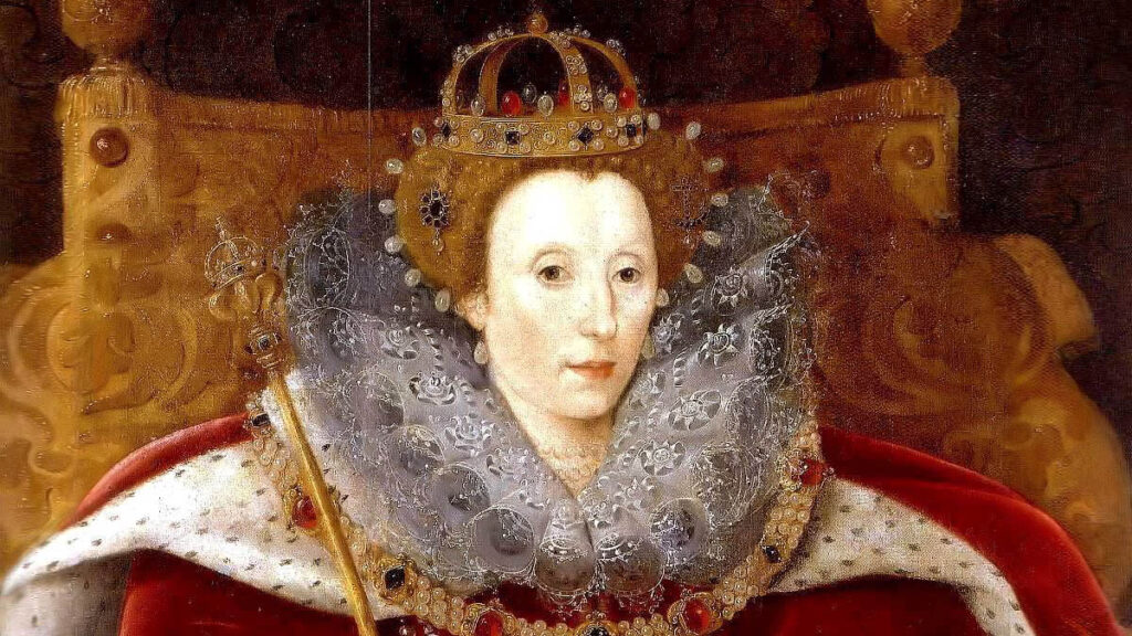 Por que Elizabeth I era chamada de "rainha virgem"