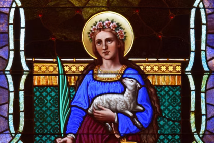 Os cordeiros de Santa Inês e a produção do pálio