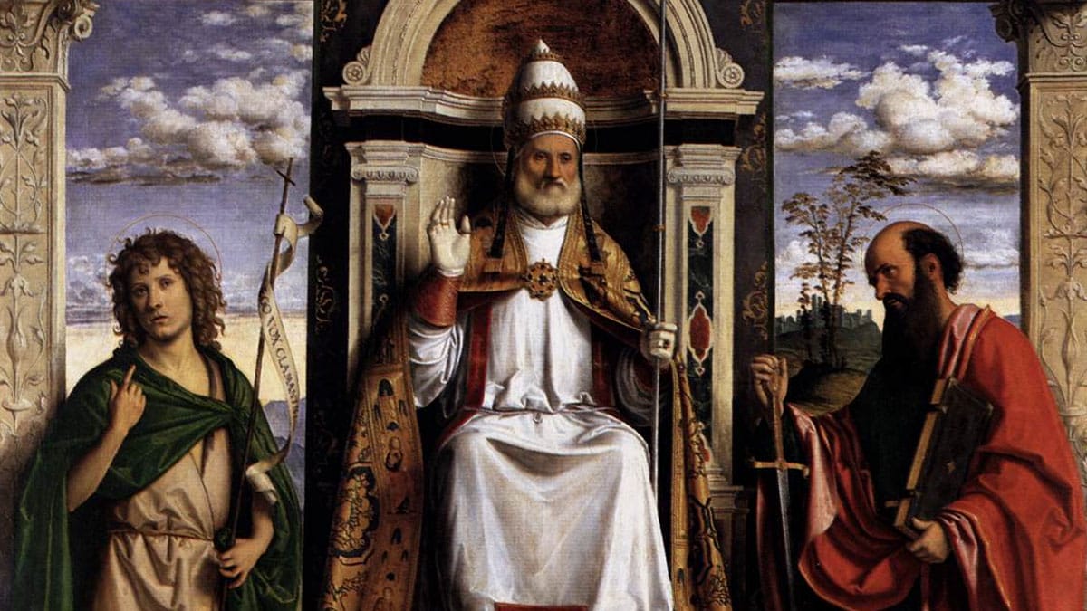 São Pedro (30-67 d.C.) - 1º Papa