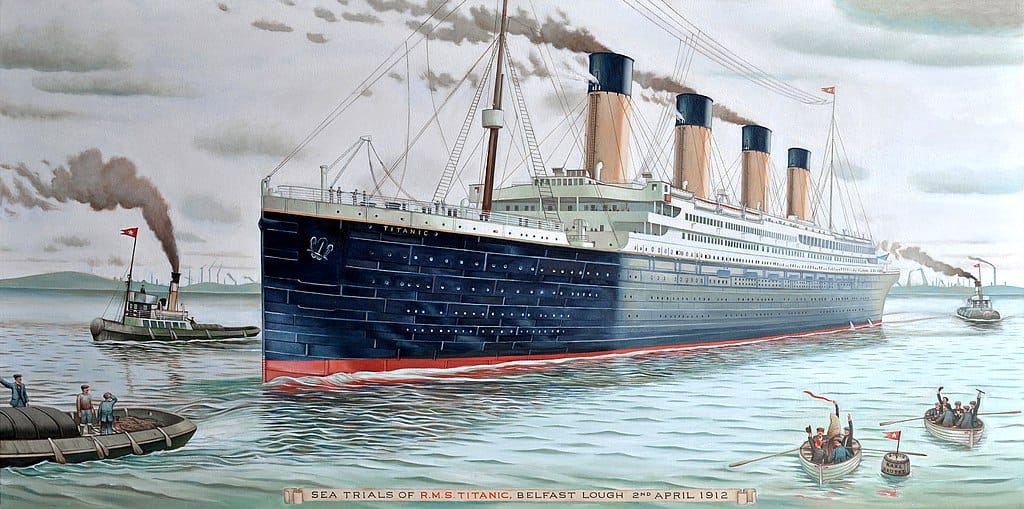 Titanic afundava há 113 anos