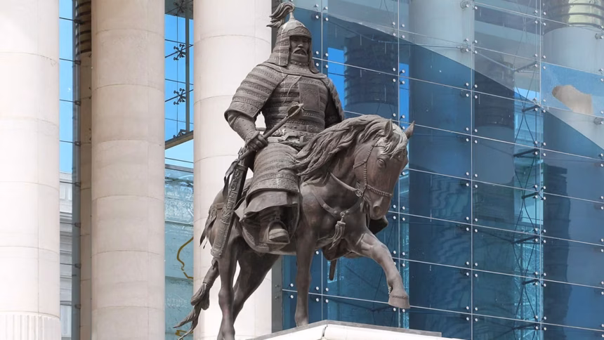 Genghis Khan, o fundador do Império Mongol