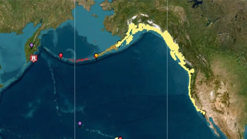 Terremoto provoca tsunami no Japão