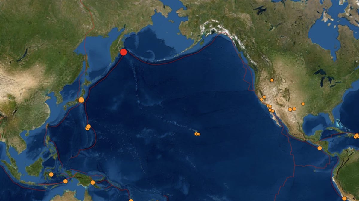 Terremoto de 8.8 atinge leste da Rússia