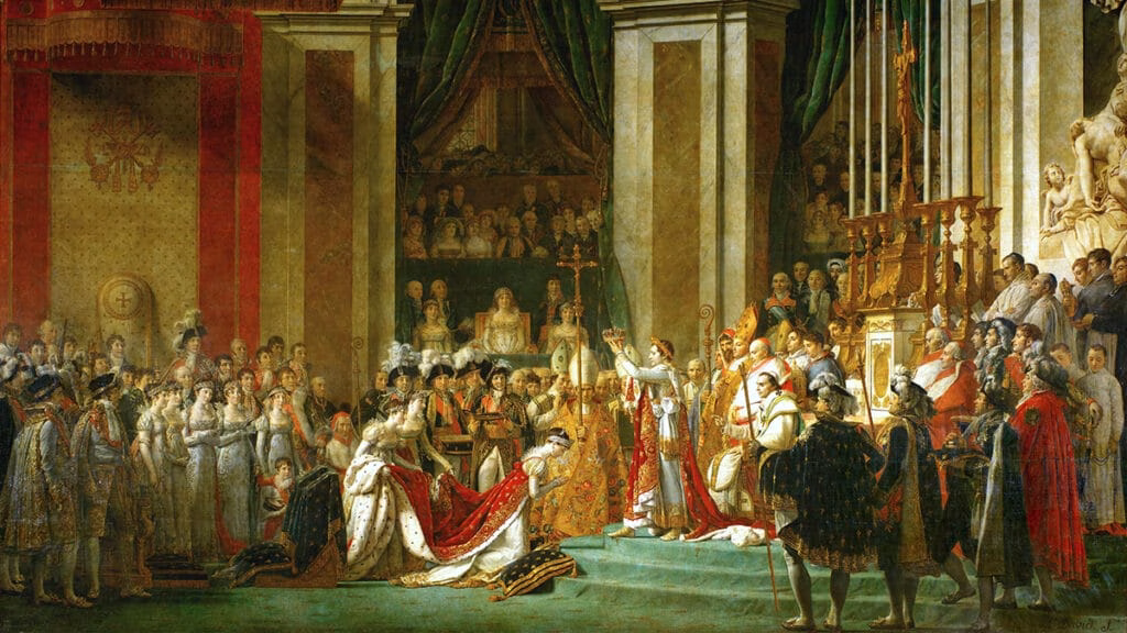 Papa foi forçado por Napoleão a ir à sua coroação