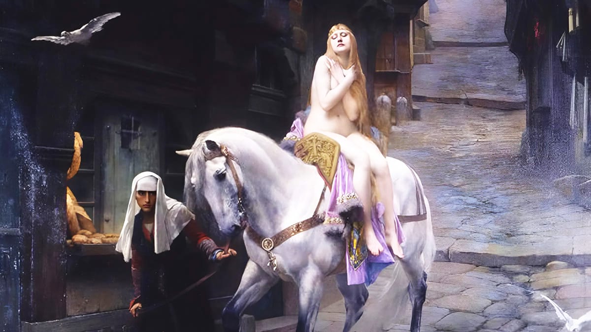 Lady Godiva e sua cavalgada lendária