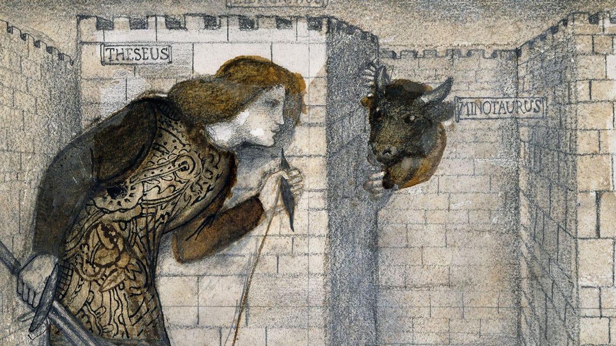 Minotauro e Teseu: o lendário confronto