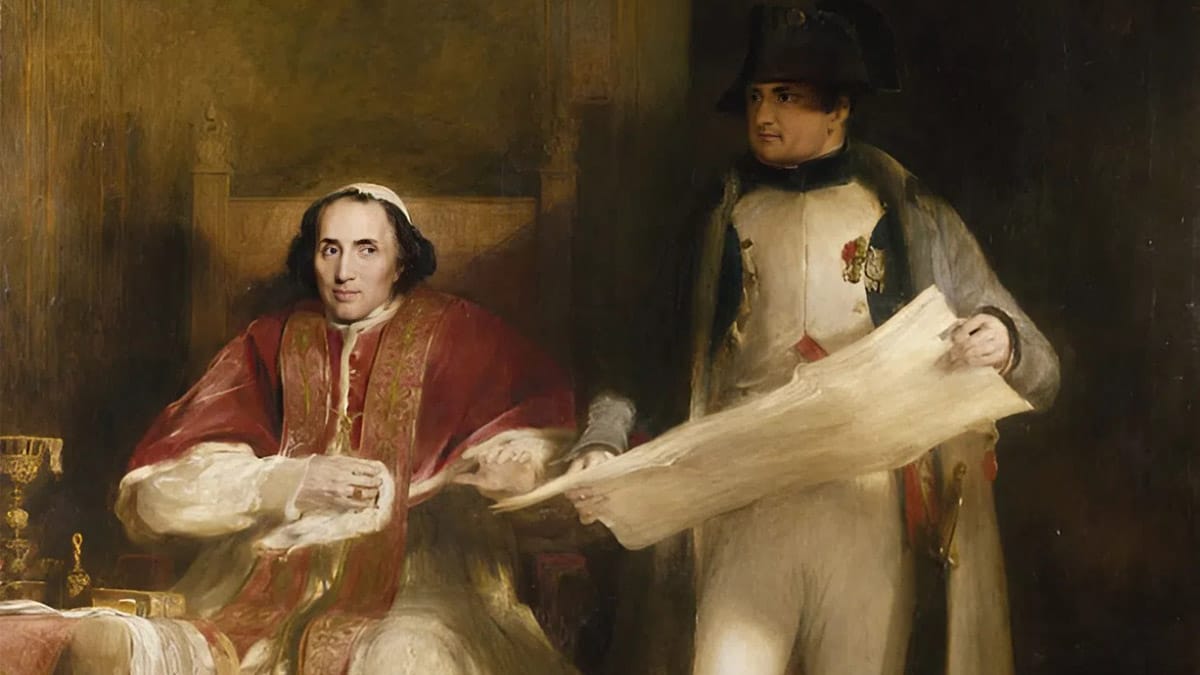 Papa Pio VII e Napoleão: o embate