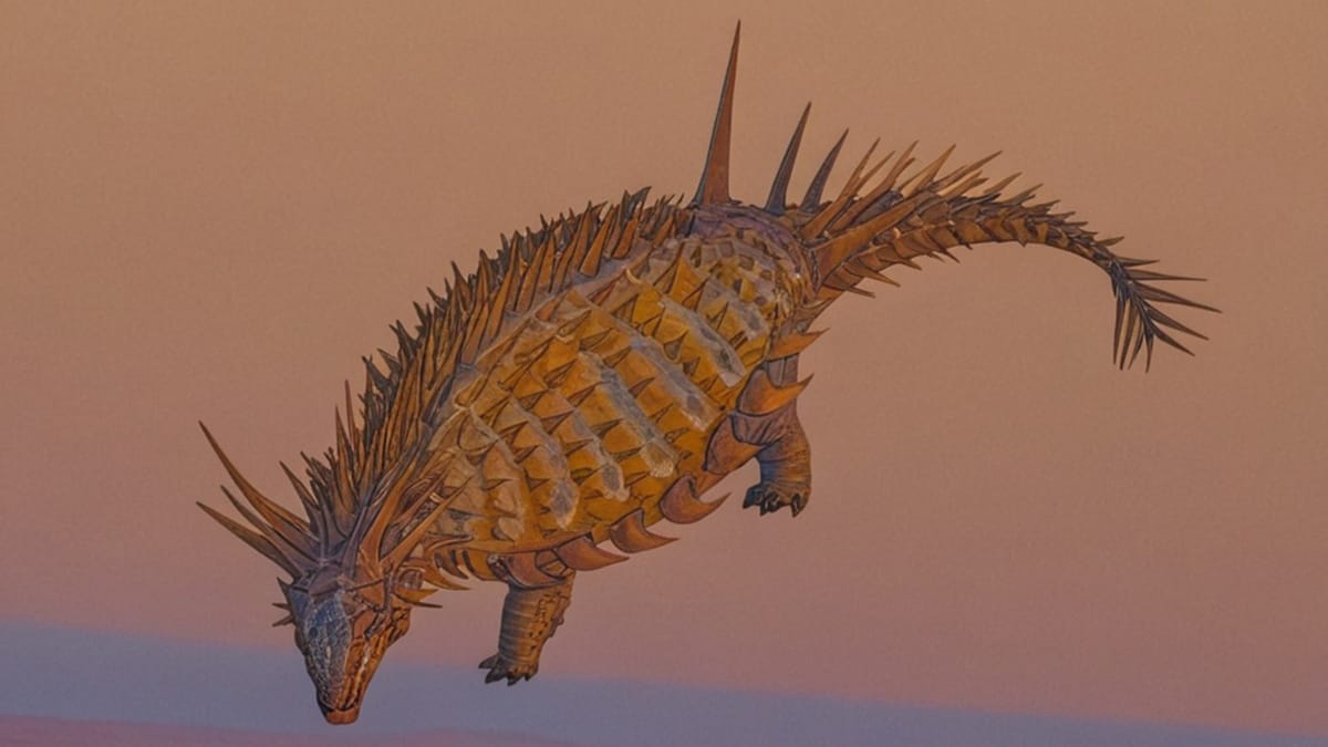 Dinossauro "punk rock" é descoberto no Marrocos