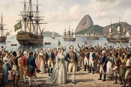 A chegada da Família Real Portuguesa ao Rio