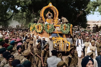 A morte e o funeral de Mahatma Gandhi