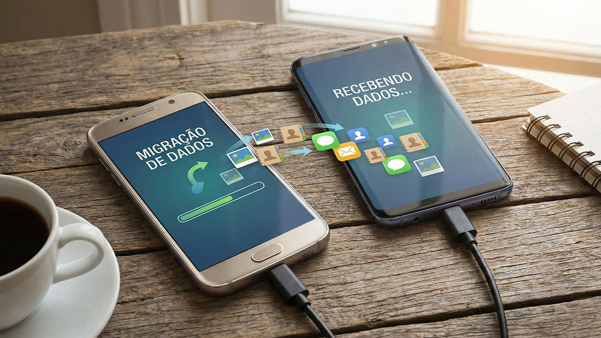 Como migrar dados do celular velho para um novo