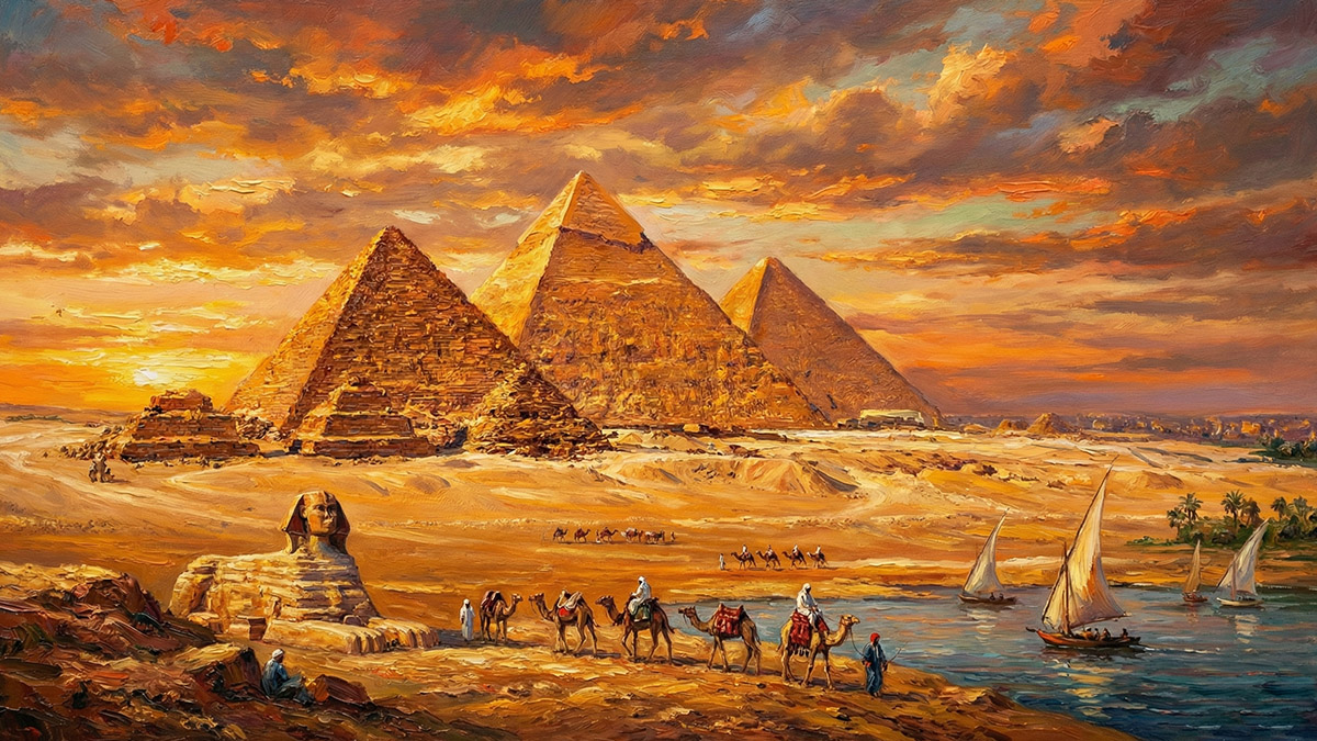 Quem construiu as pirâmides do Egito?