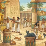 Os gatos e os egípcios