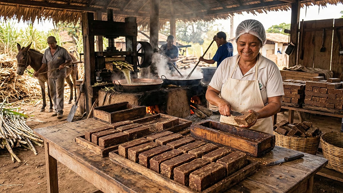 A origem da rapadura, um doce não brasileiro