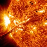 Tempestade solar de atinge a Terra, aponta NASA