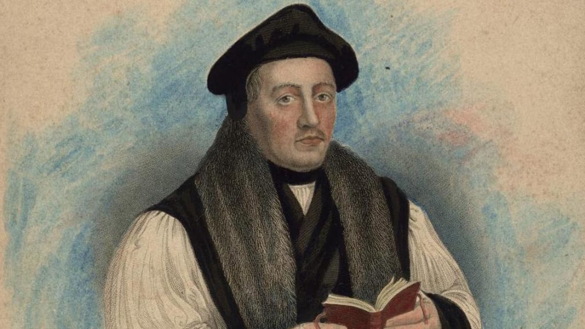 Conheça a história de São Thomas Cranmer