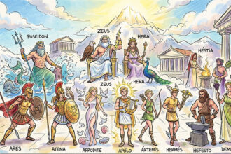 Os deuses do Olimpo e o surgimento da mitologia