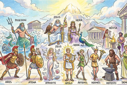 Os deuses do Olimpo e o surgimento da mitologia