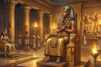 Como era a vida de um faraó no Antigo Egito?