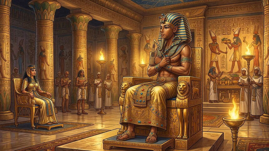 Como era a vida de um faraó no Antigo Egito?