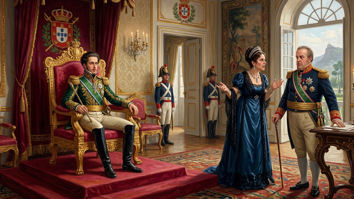 A relação entre Carlota e Dom Pedro I