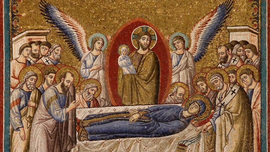 A dormição de Maria