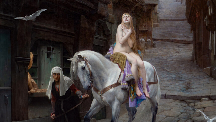 Lady Godiva nua sobre o cavalo: lenda ou realidade?