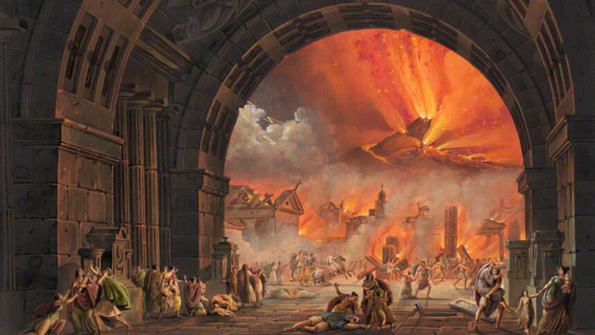 Pompeia e a destruição pelo Monte Vesúvio