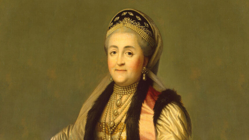 Por que Catarina II é considerada a rainha mais poderosa da Rússia?