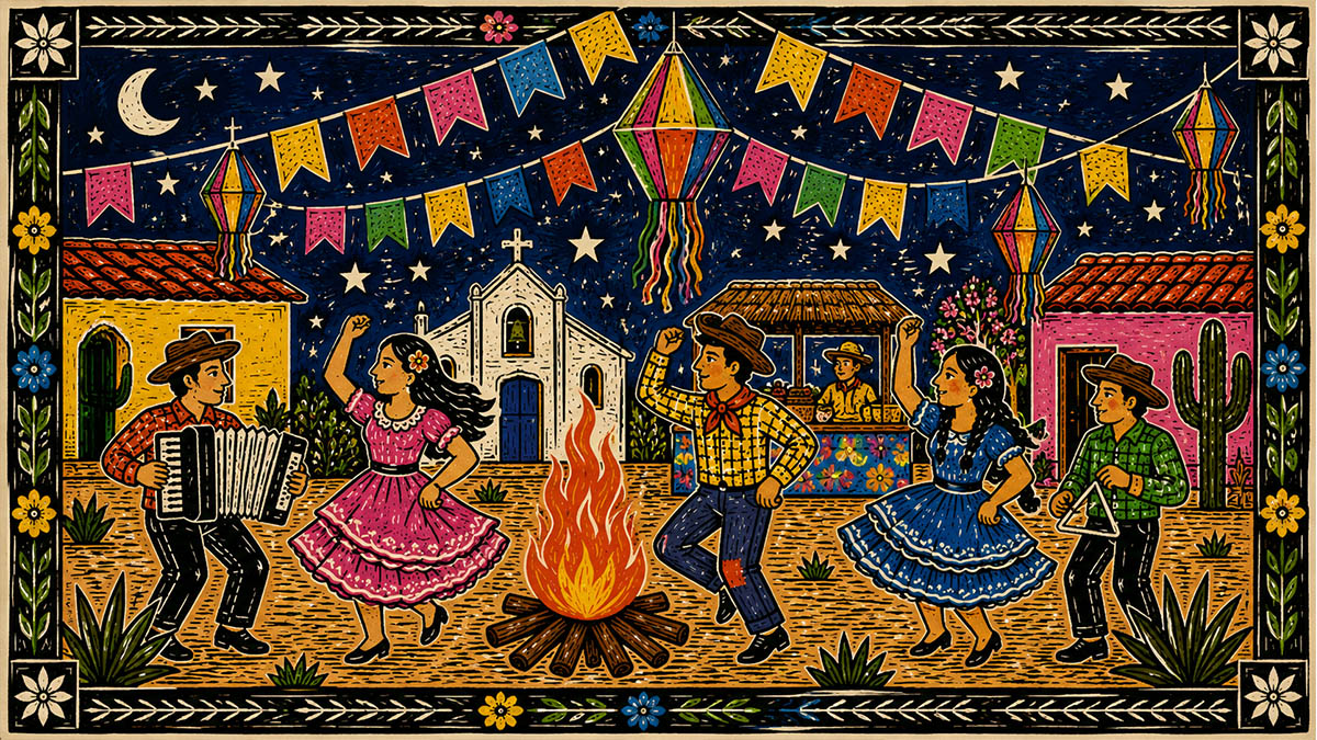 A origem do São João no Nordeste brasileiro