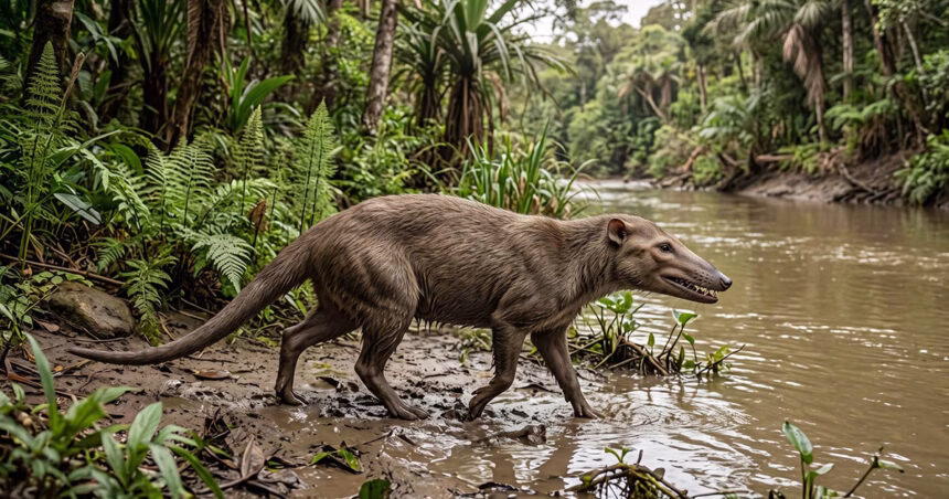 Ancestrais das baleias eram mamíferos terrestres