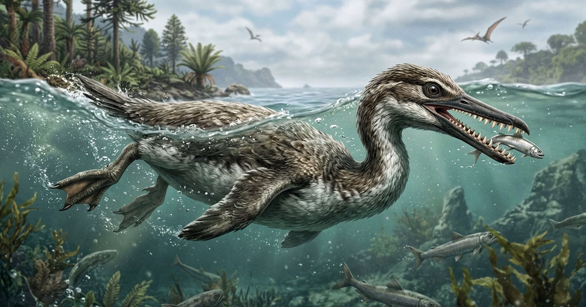 Por que aves pré-históricas tinham dentes?