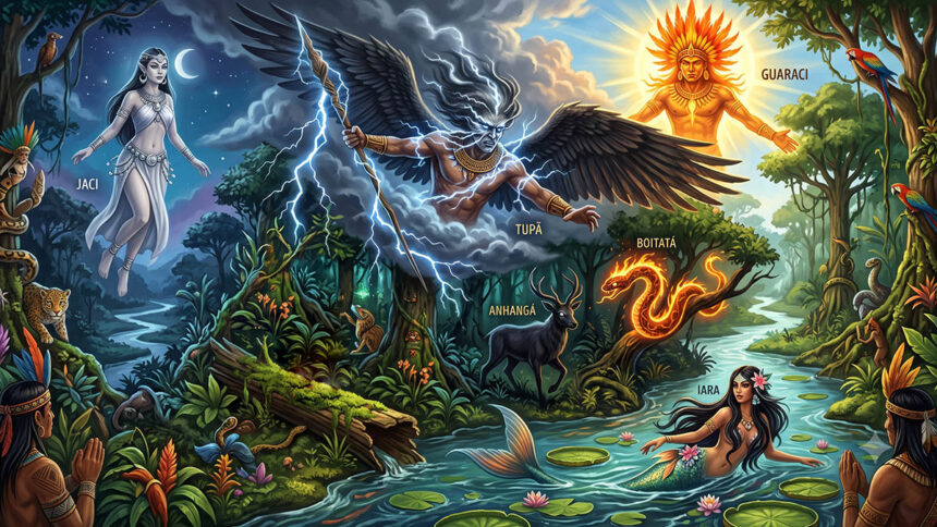 Os deuses da mitologia indígena brasileira
