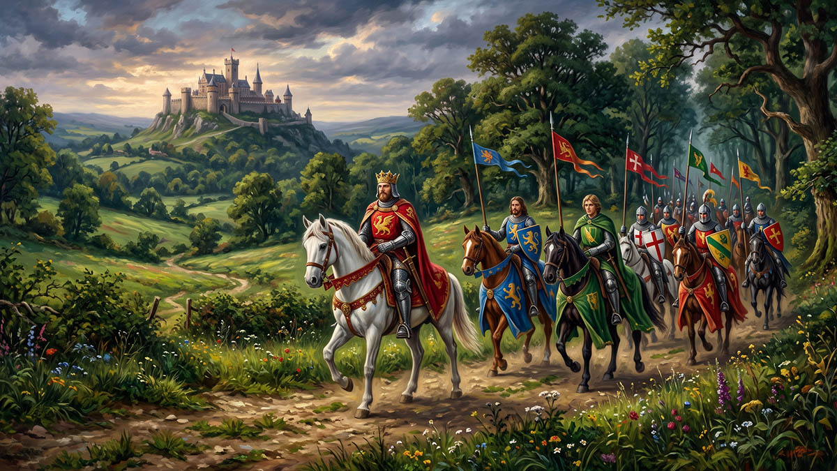 As origens históricas e literárias do Rei Arthur e da Távola Redonda