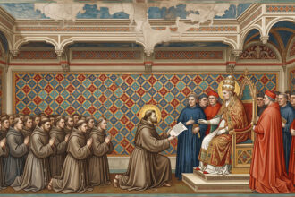 O encontro estratégico entre São Francisco e o Papa Inocêncio III