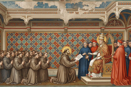 O encontro estratégico entre São Francisco e o Papa Inocêncio III