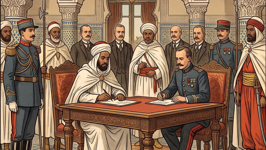 Marrocos já foi protetorado francês?