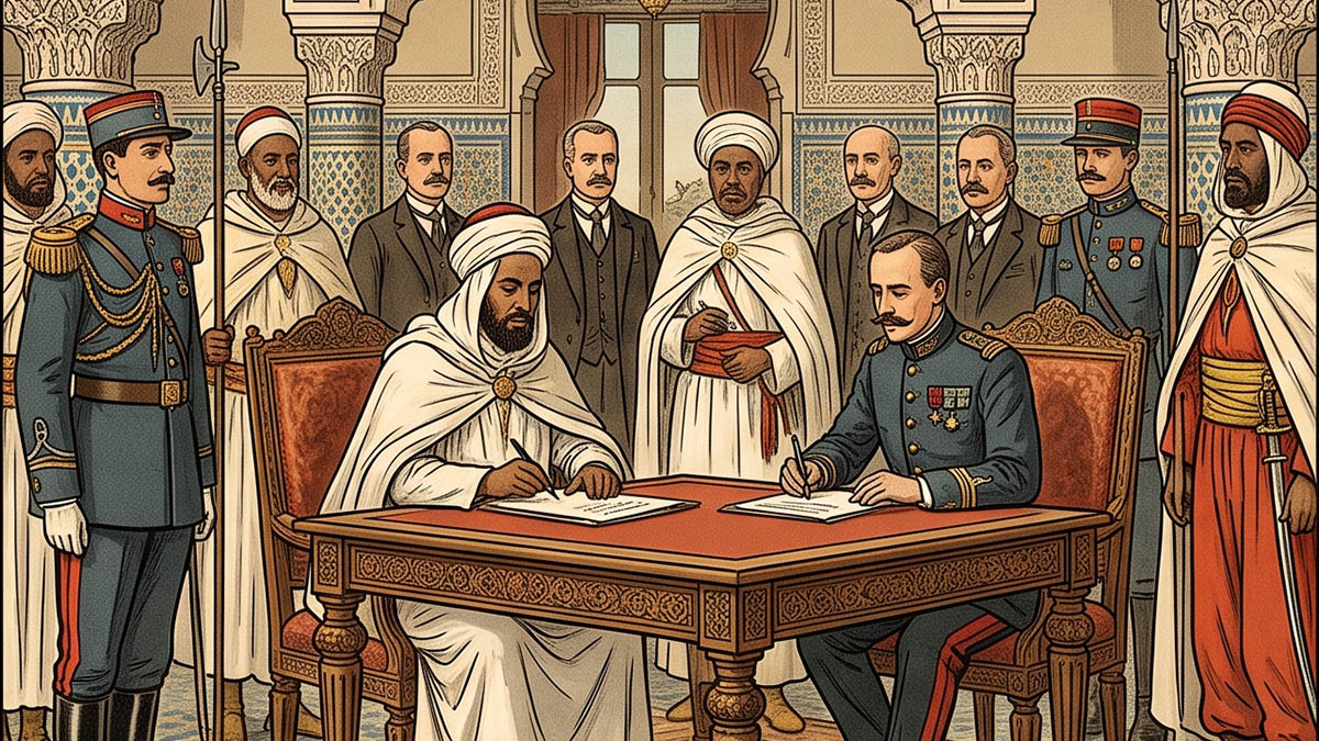 Marrocos já foi protetorado francês?