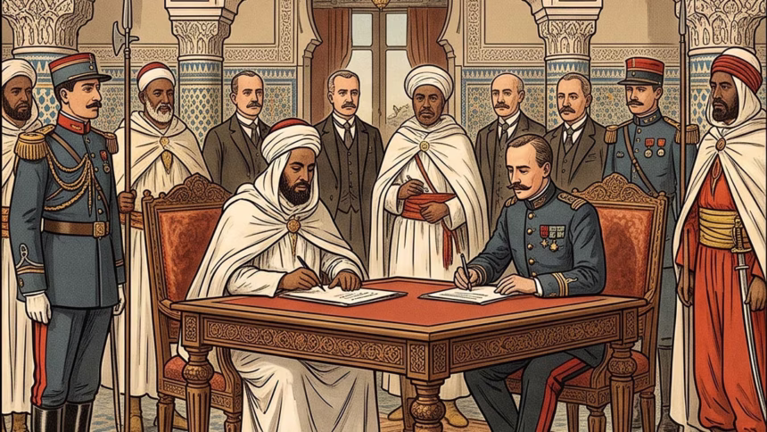 Marrocos já foi protetorado francês?