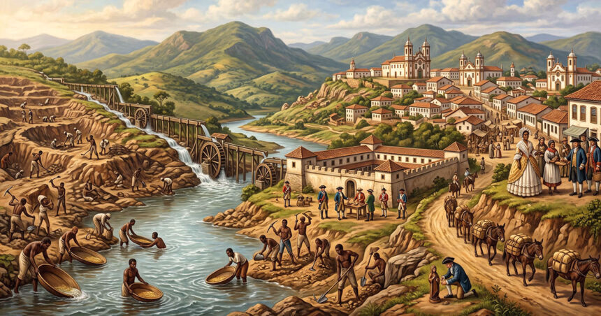 O ciclo do ouro em Minas Gerais