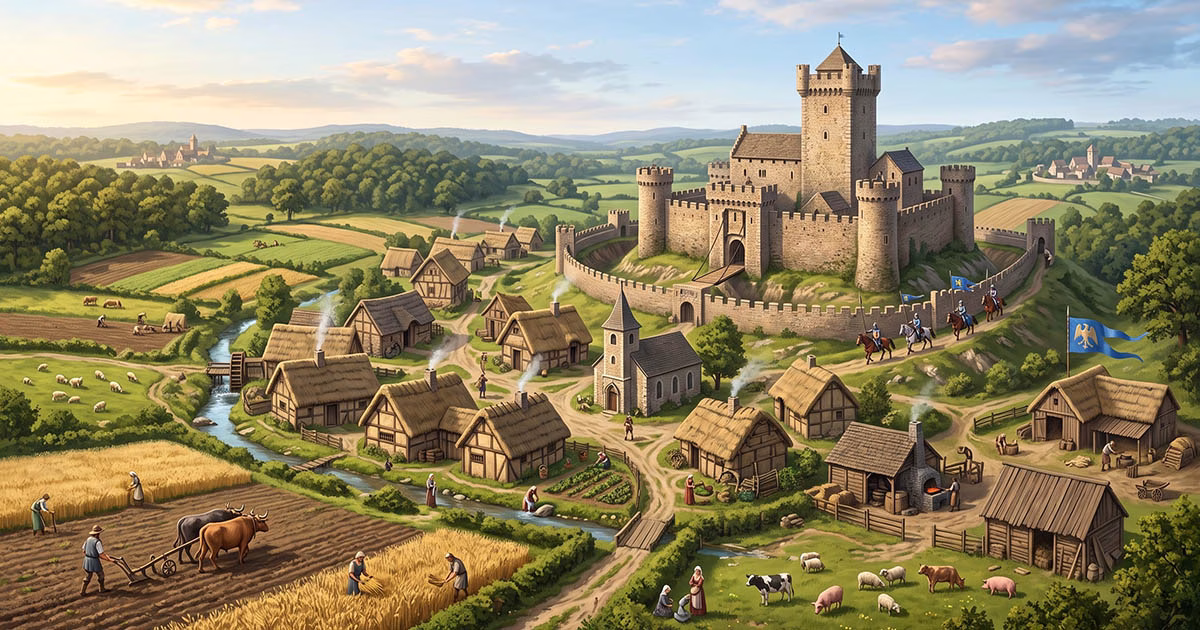 Feudalismo: o sistema da Europa medieval
