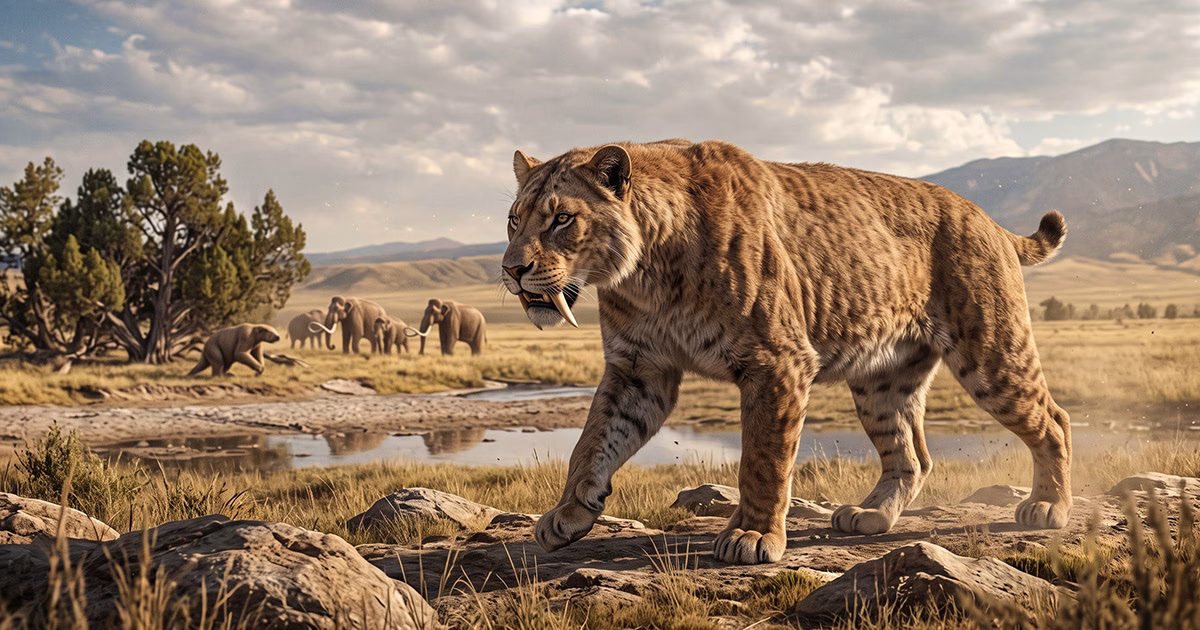 Smilodon: tudo sobre o tigre-dente-de-sabre