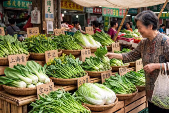 China: os alimentos vegetais mais consumidos