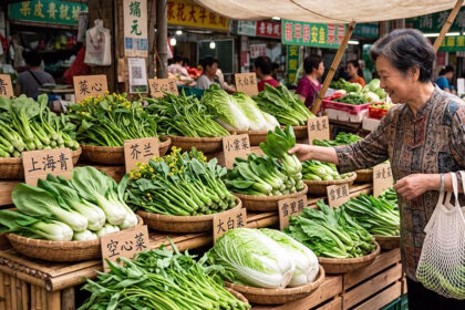 China: os alimentos vegetais mais consumidos
