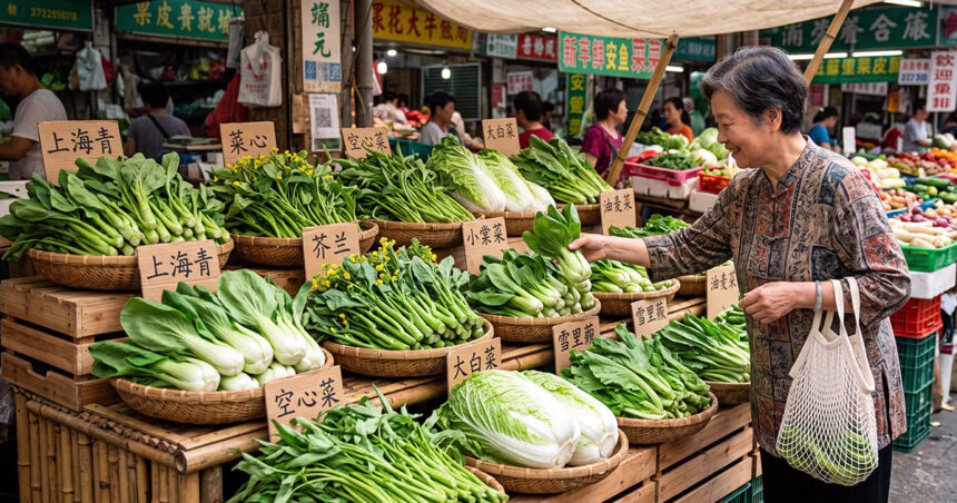 China: os alimentos vegetais mais consumidos