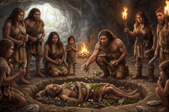 Como os neandertais tratavam seus mortos?