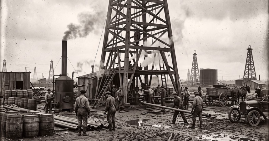 A história do petróleo no Brasil e no mundo