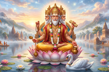 Brahma, o deus hindu criador do universo